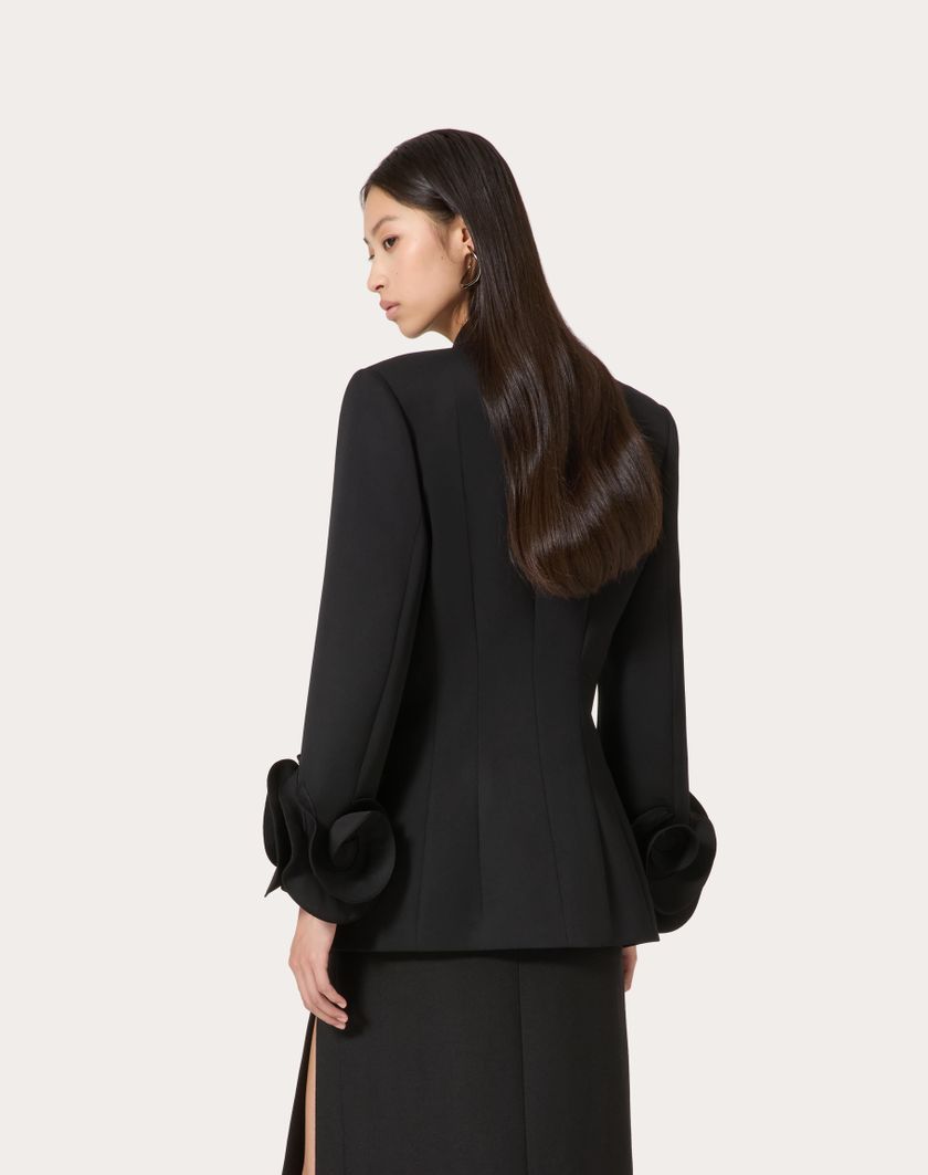 Valentino Handbags Giacca In Grisaille per Donna in Nero | Valentino IT In Linea