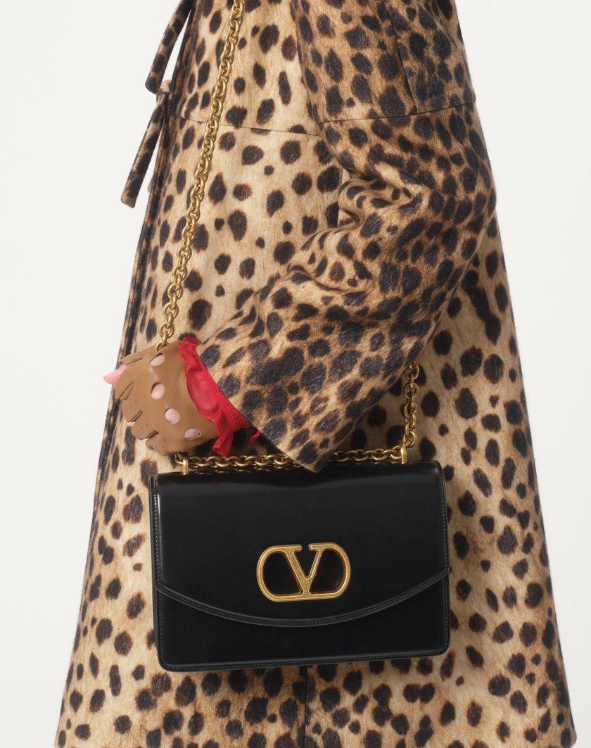 Valentino Handbags Cappotto In Panno Stampato Giaguaro Spots per Donna in Animalier | Valentino IT Convenienza