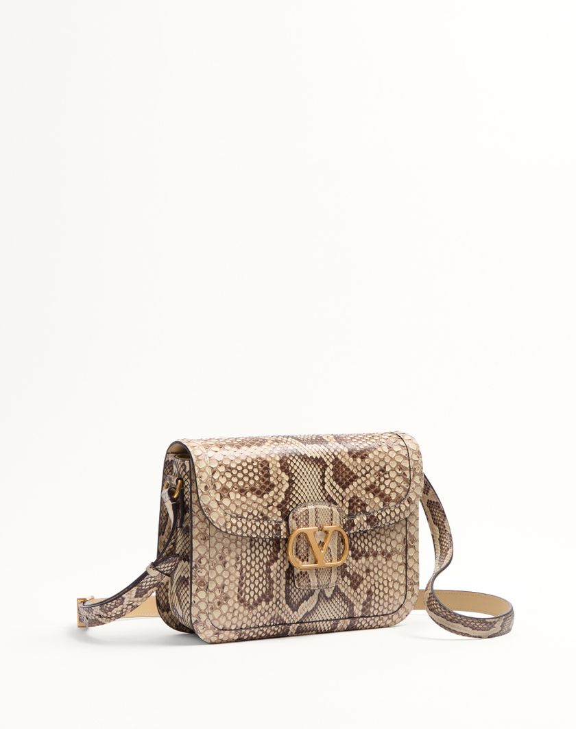Valentino Handbags Borsa A Spalla Valentino Garavani 9to5 In Pitone per Donna in Avorio | Valentino IT Hotsell