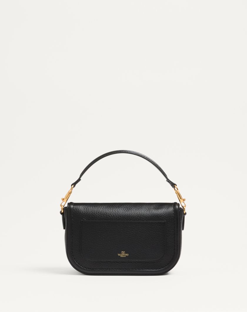 Valentino Handbags Borsa A Spalla Valentino Garavani Alltime In Vitello Granato Con Tracolla Nastro Jacquard per Donna in Nero/bianco | Valentino IT I Più Venduti