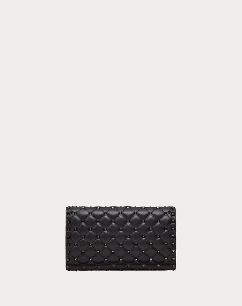 Valentino Handbags Borsa A Tracolla Rockstud Spike In Nappa per Donna in Nero | Valentino IT Pezzi Unici