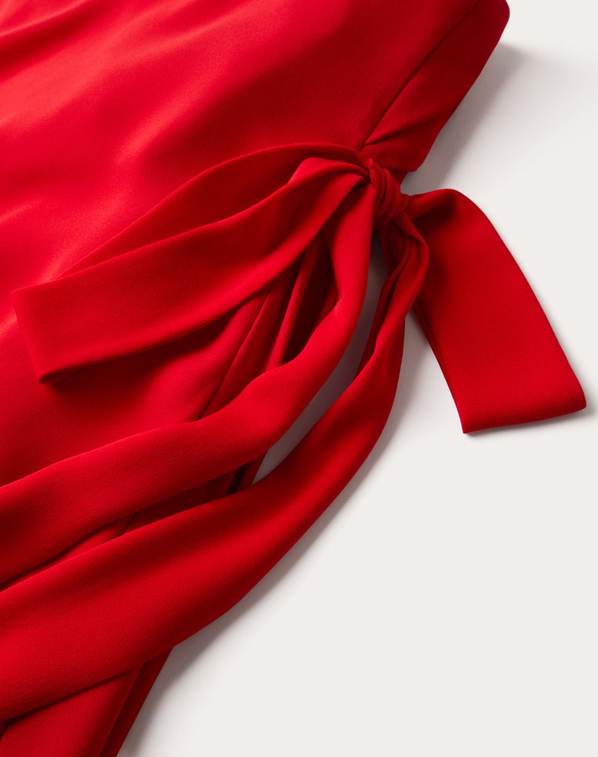 Valentino Handbags Abito Da Sera In Cady Couture per Donna in Rosso | Valentino IT Offerte