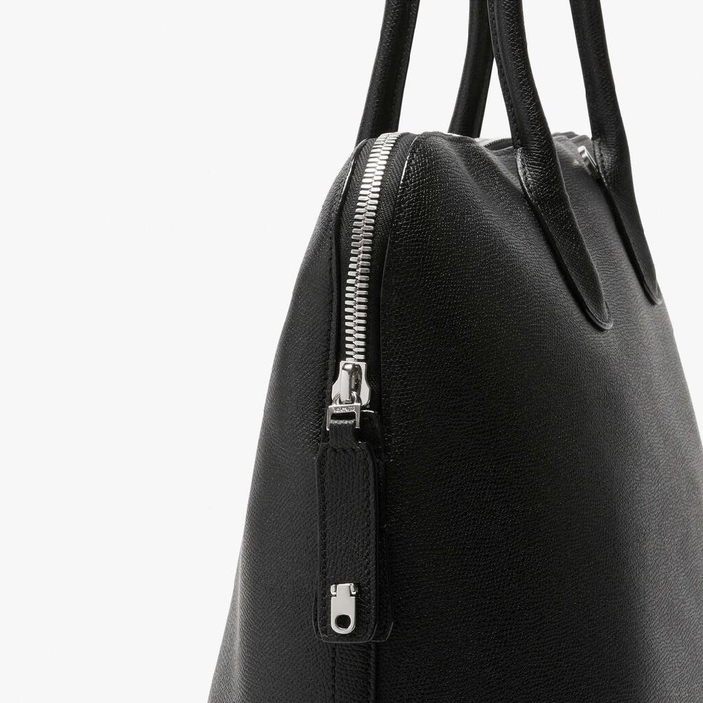 Valextra Borsa tote da ufficio in Pelle Nera con zip | Valextra My Logo Hotsell