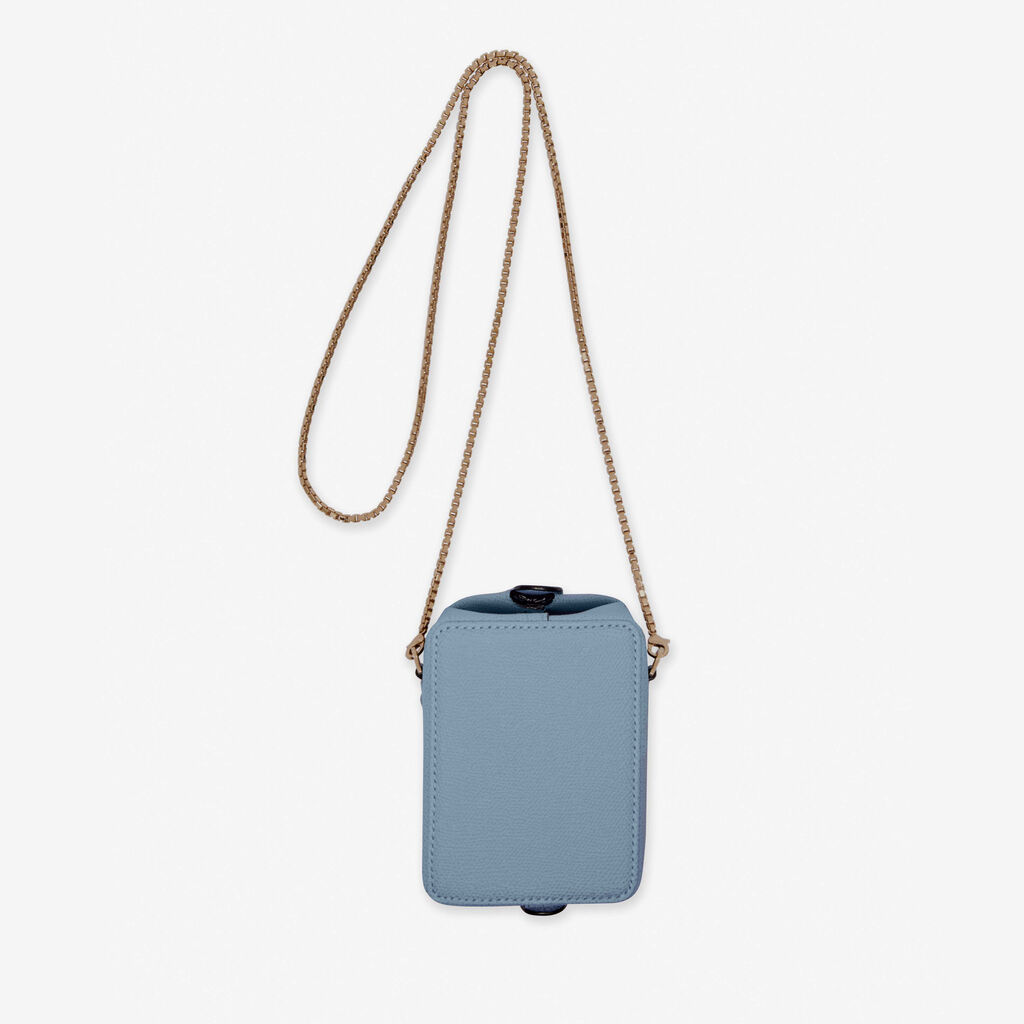 Valextra Borsa da viaggio in Pelle Azzurra | Valextra Tric Trac 2025