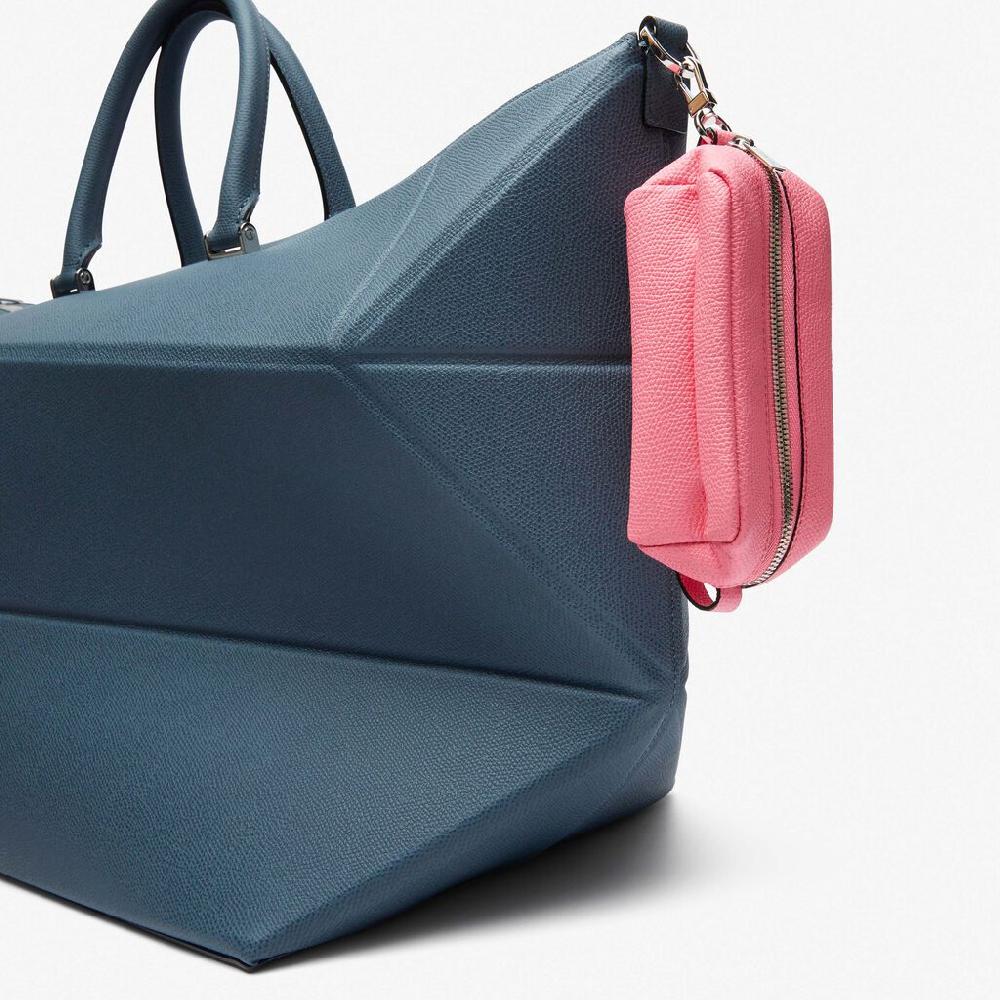 Valextra Micro beauty-case/Micro bag in Pelle Rosa | Valextra Economico
