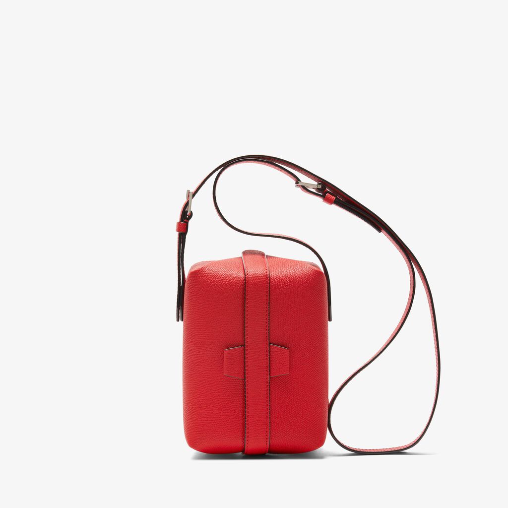 Valextra Borsa a tracolla piccola in Pelle Rossa | Valextra Tric Trac