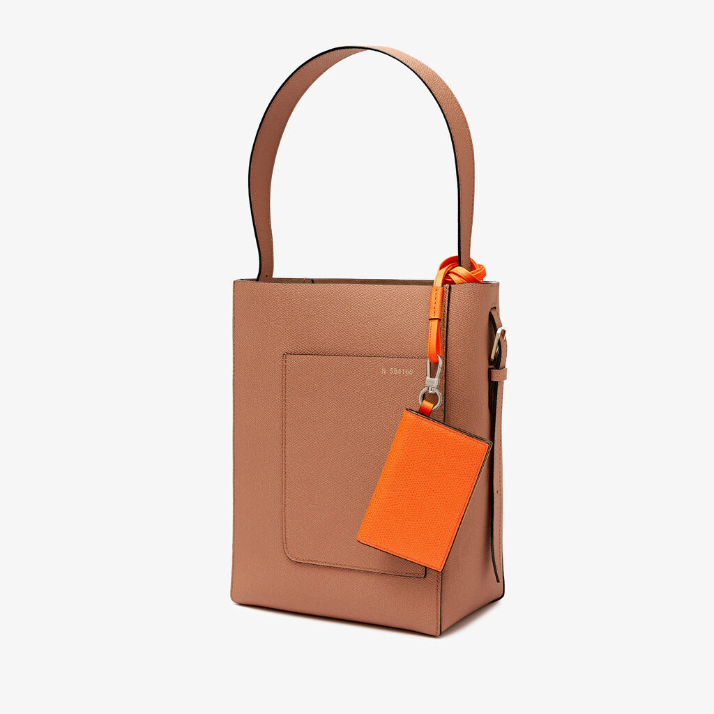 Valextra Porta carte con laccio da Donna in Pelle Arancione | Valextra Saldi
