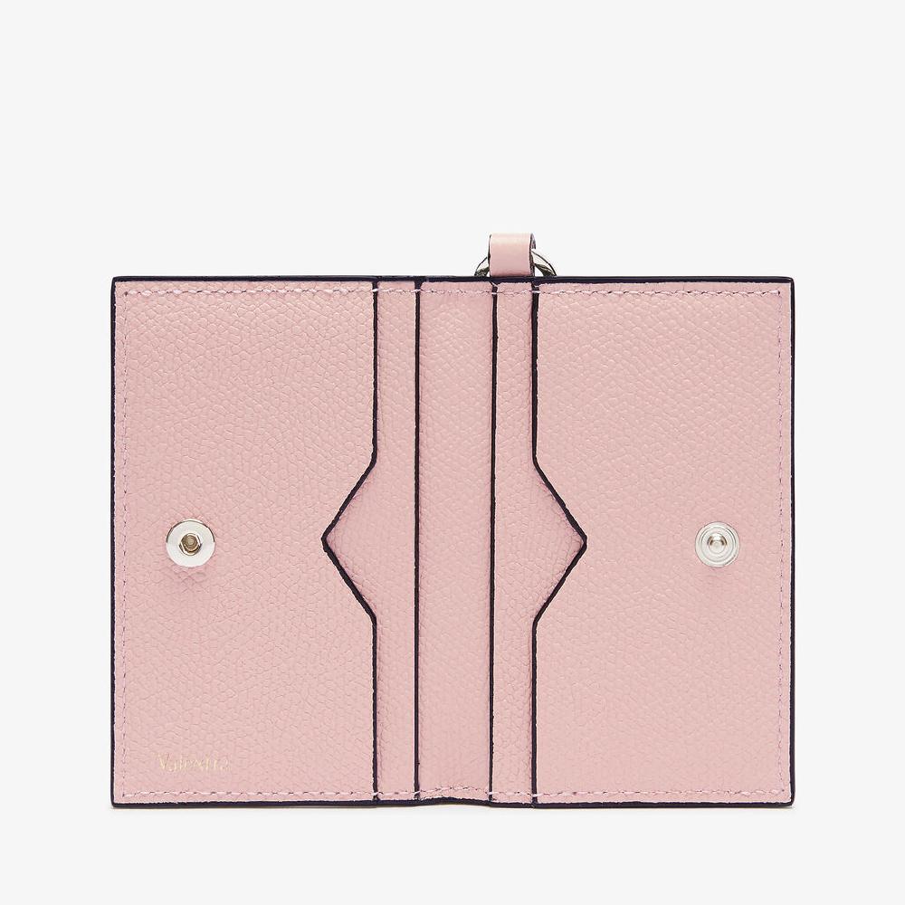 Valextra Porta carte con laccio da Donna in Pelle Rosa | Valextra Hotsell
