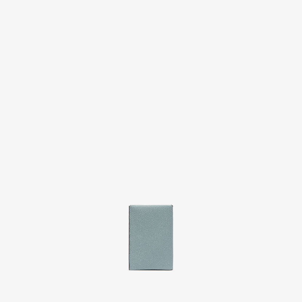 Valextra Porta carte piccolo di Lusso in Pelle Blu e Nera | Valextra Hotsell