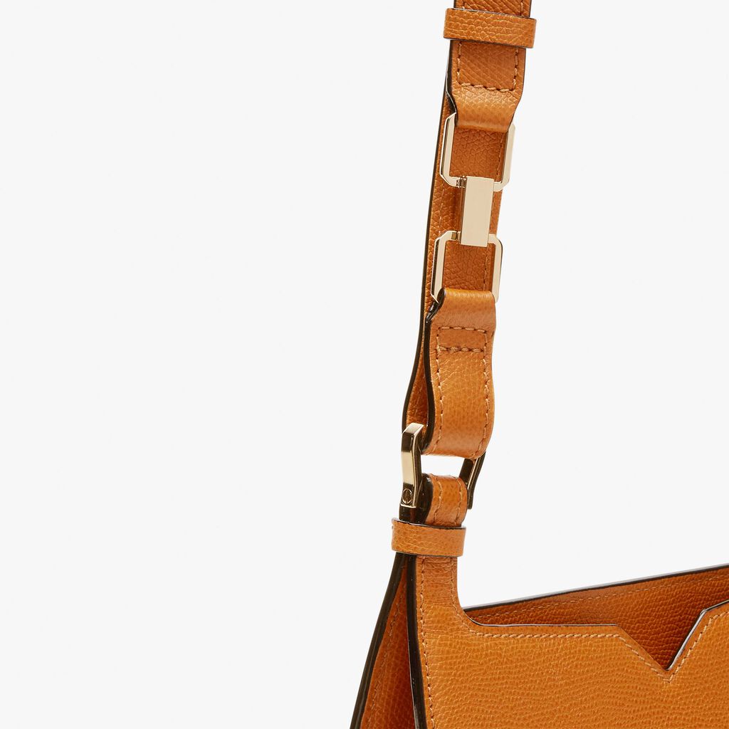 Valextra Borsa a spalla Mini in Pelle Marrone | Valextra Hobo Economico