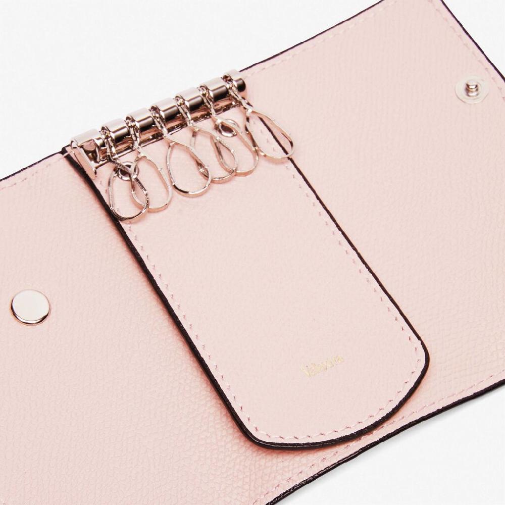 Valextra Portachiavi in Pelle Rosa | Valextra Promozione