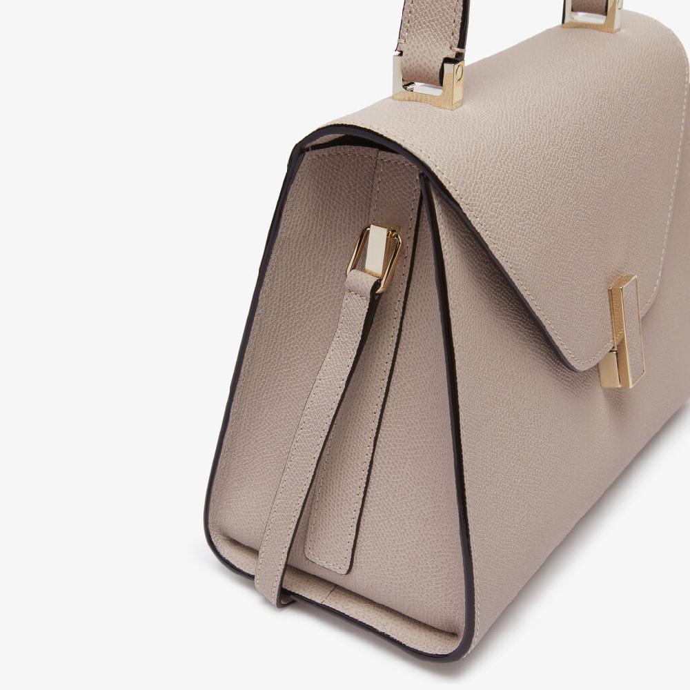 Valextra Borsa a mano da Donna in Pelle Rosa Nude | Valextra Iside Spedizione Gratuita