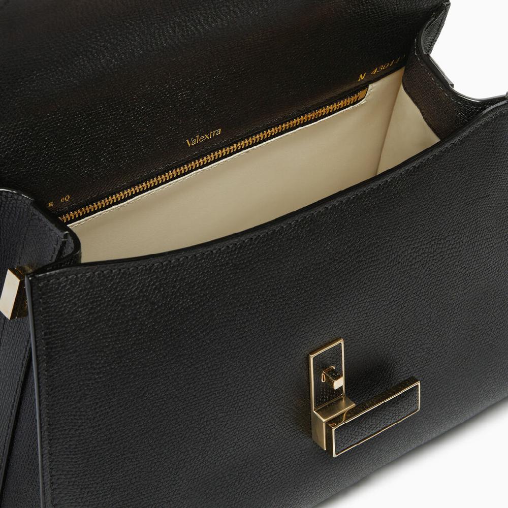 Valextra Borsa a mano Media in Pelle Nera | Valextra Iside Rilascio limitato