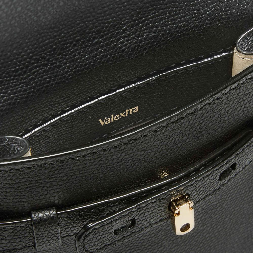 Valextra Borsa a tracolla Micro in Pelle Nera | Valextra Brera Fino Al -60%