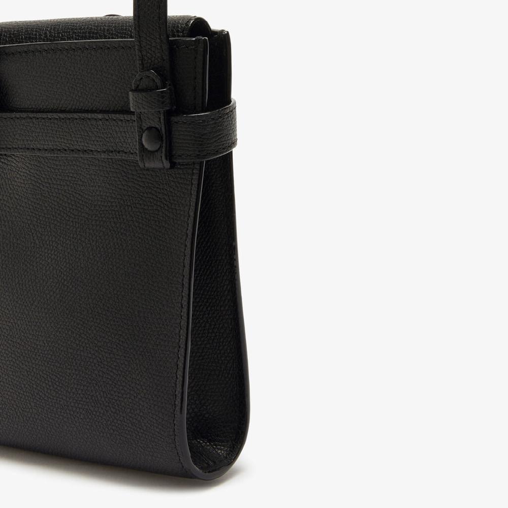 Valextra Borsa a tracolla Micro in Pelle Nera | Valextra Brera Fino Al -60%