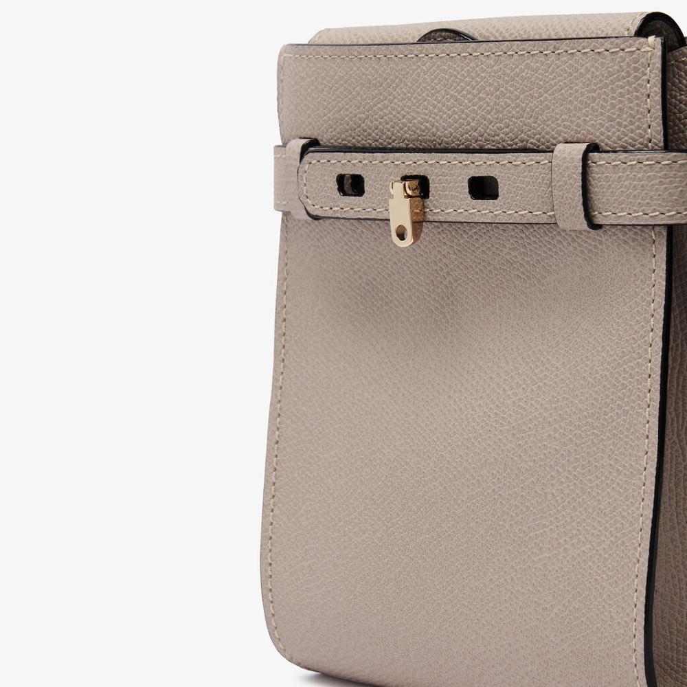 Valextra Borsa piccola da Donna in Pelle Rosa Nude | Valextra Brera Shopping Online