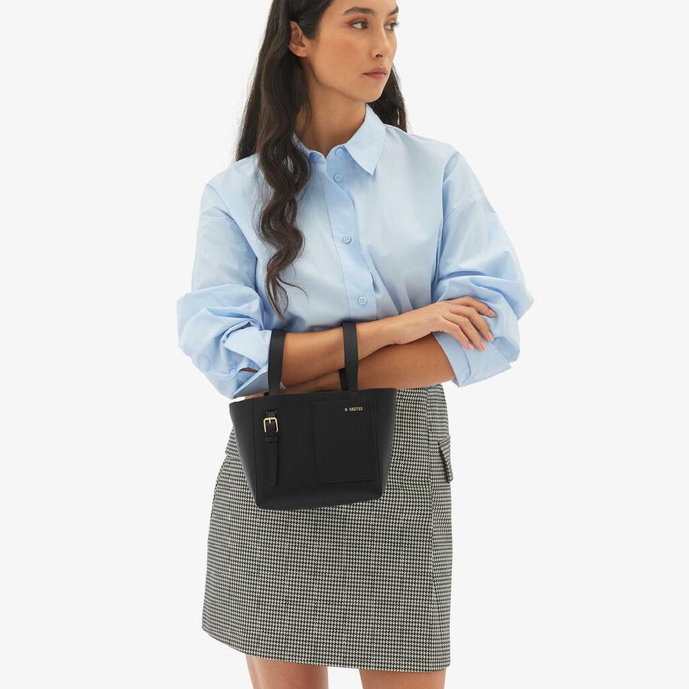 Valextra Borsa a secchiello da Donna in Pelle Nera | Valextra Soft Hotsell