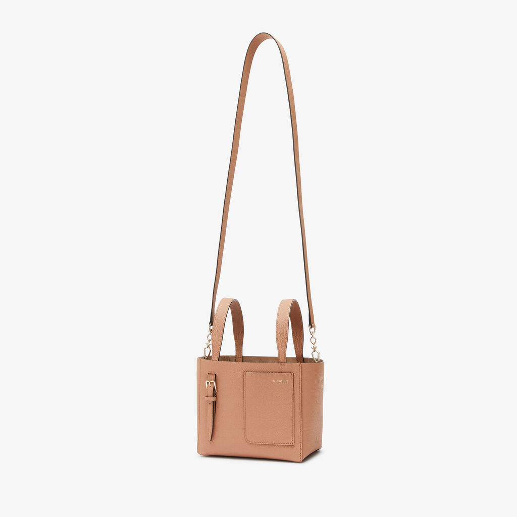 Valextra Borsa a secchiello da Donna di Lusso in Pelle Marrone | Valextra Soft Vendita Economica