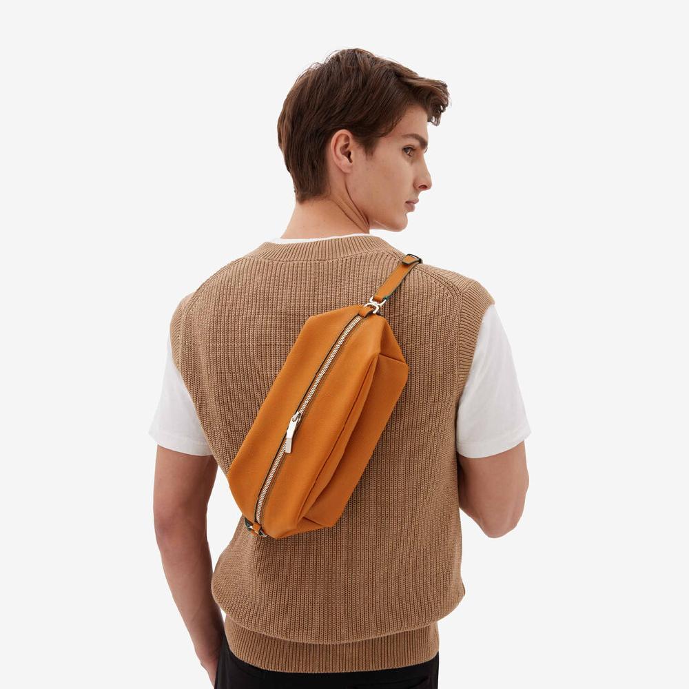 Valextra Borsa Origami da Donna in Pelle Marrone di Lusso | Valextra Saldi Di Fabbrica