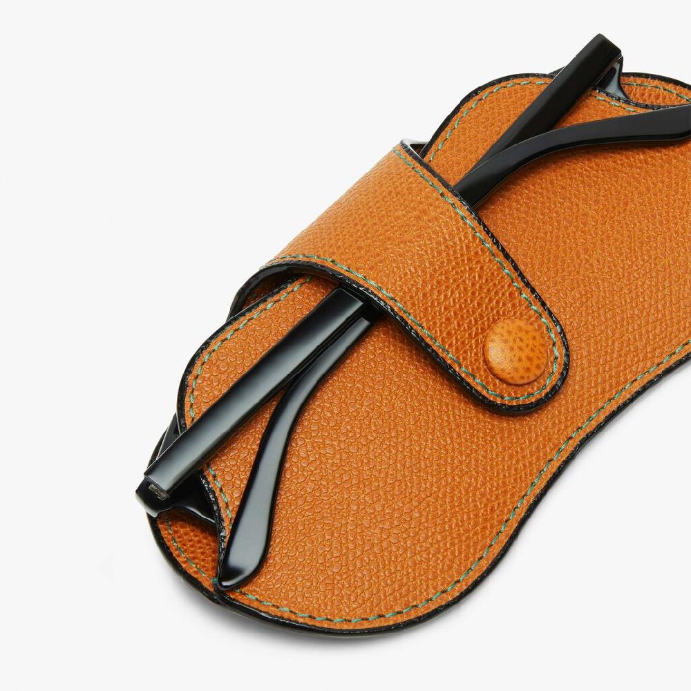 Valextra Custodia occhiali in Pelle Marrone | Valextra Moda