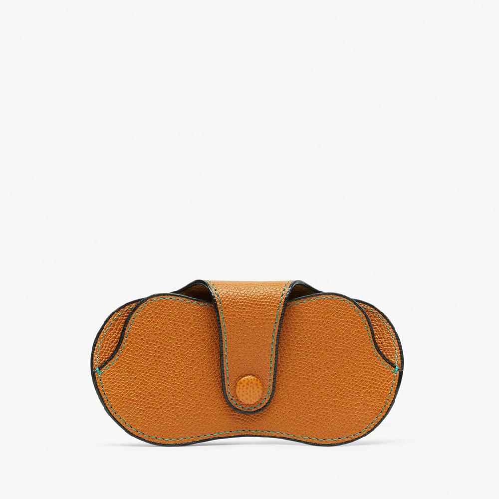 Valextra Custodia occhiali in Pelle Marrone | Valextra Moda