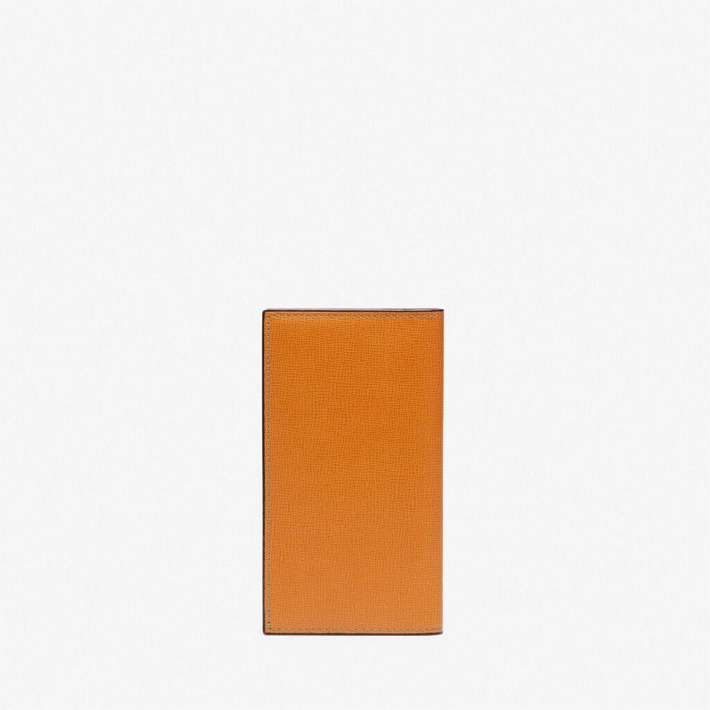 Valextra Portafoglio Bifold con tasche in Pelle Marrone | Valextra Promozione
