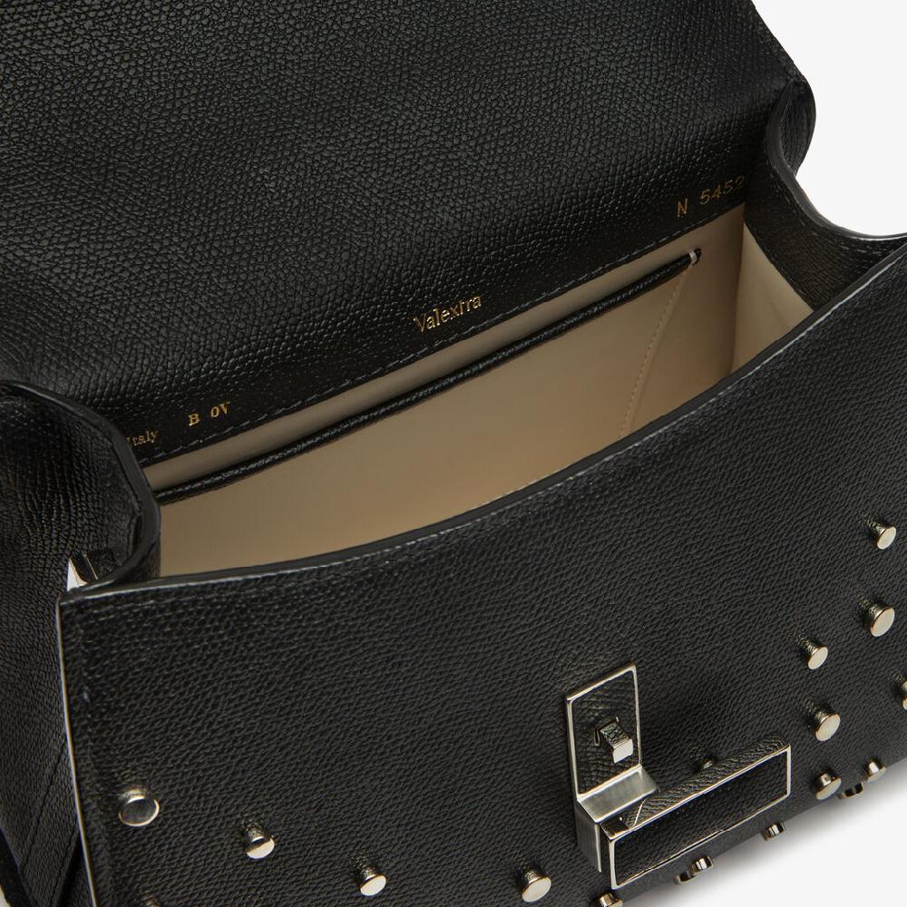 Valextra Borsa a mano da Donna Mini Nera di Lusso | Valextra Iside Sottocosto