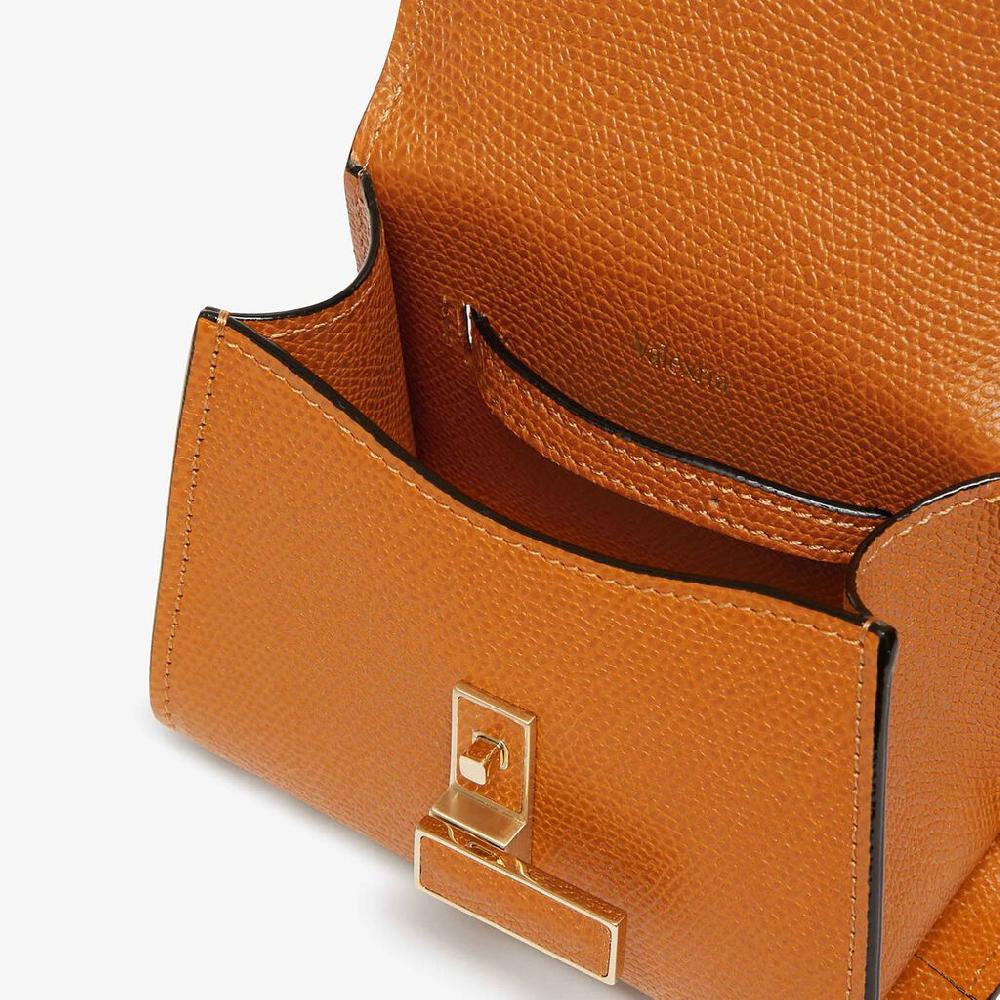 Valextra Borsa cintura in Pelle Marrone con tracolla | Valextra Iside Negozi Online