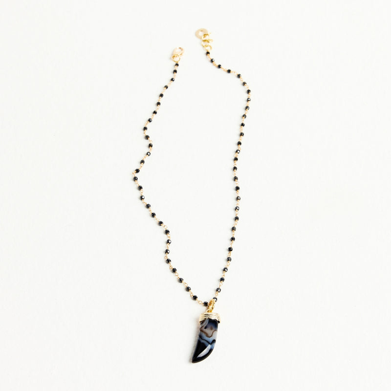 ALMALA COLLANA CORNO | NERO Offerte esclusive