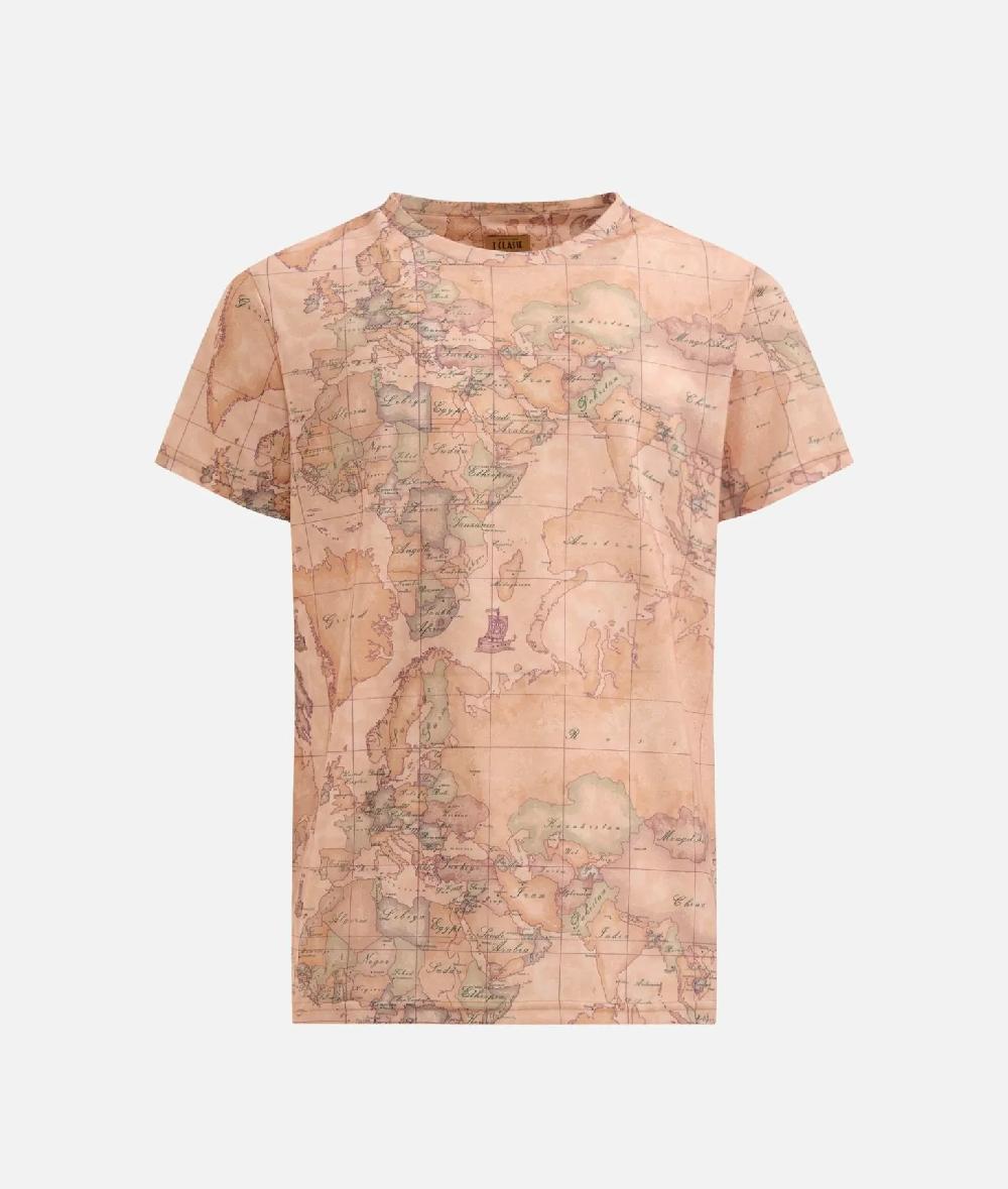 Alviero martini 1a classe T-shirt a maniche corte Geo Classic Spedizione Gratuita