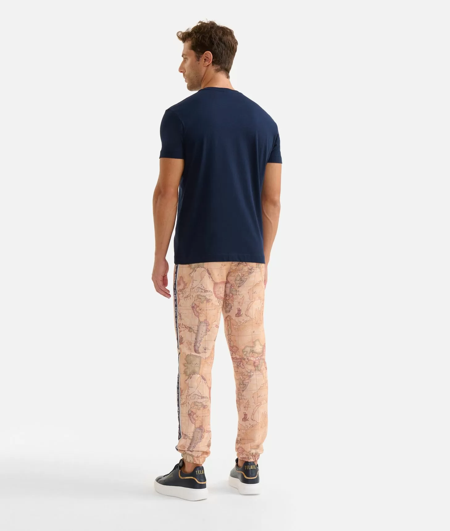 Alviero martini 1a classe T-shirt in cotone con logo 1ᴬ Classe Essentia Blu Navy Hotsell