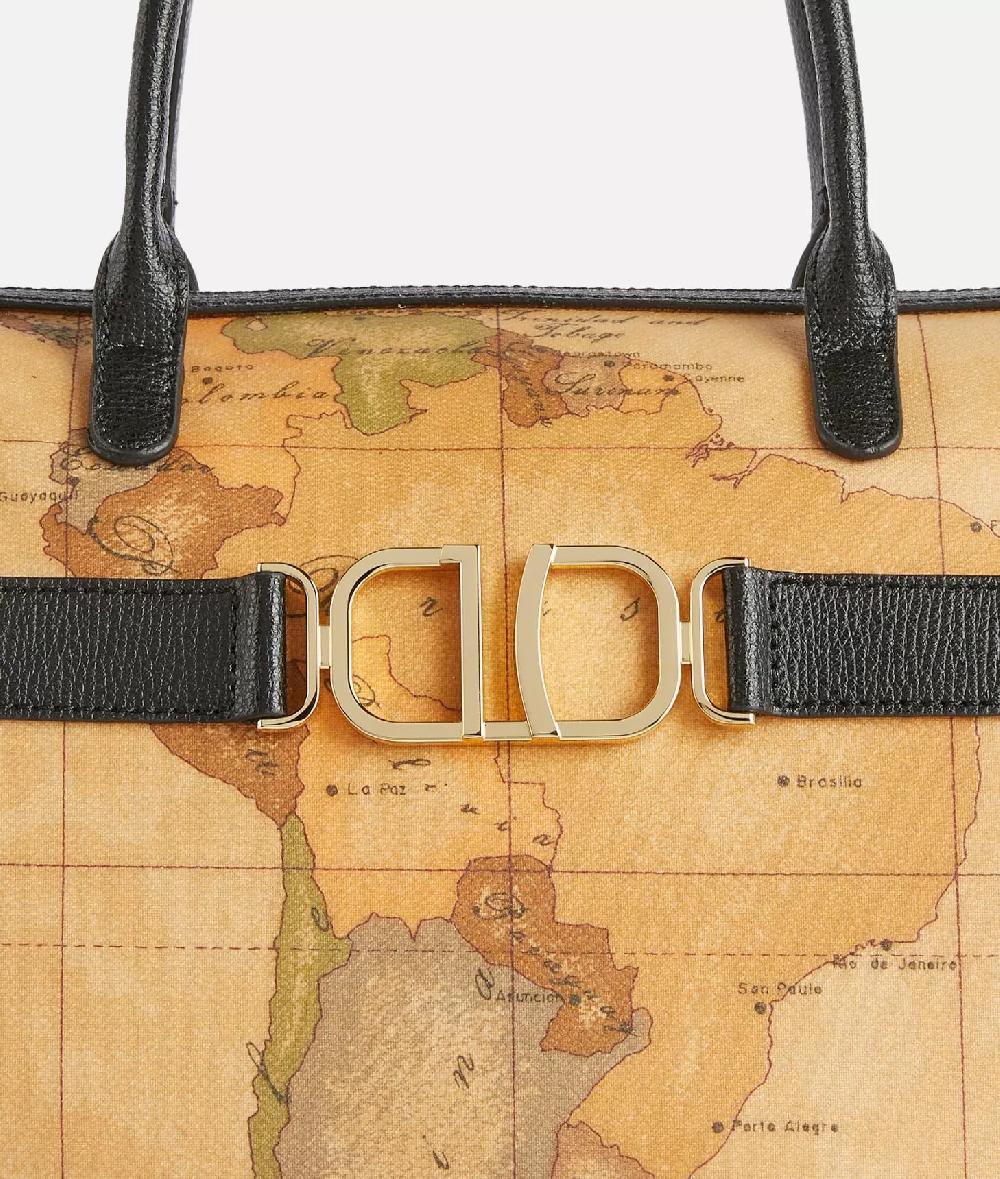 Alviero martini 1a classe 3D Geo bauletto con tracolla Nero Economico