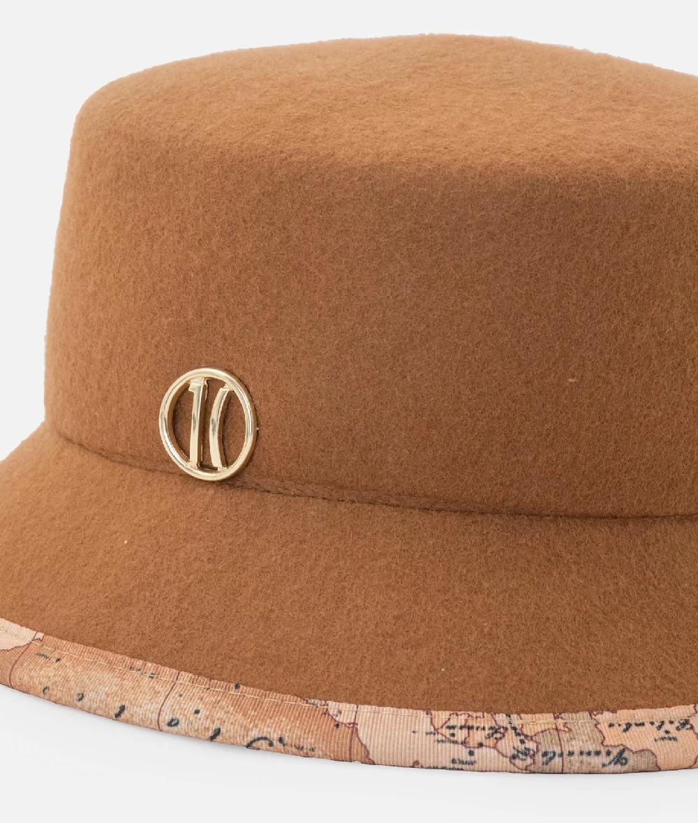 Alviero martini 1a classe Cloche in feltro Taupe Chiaro Saldi