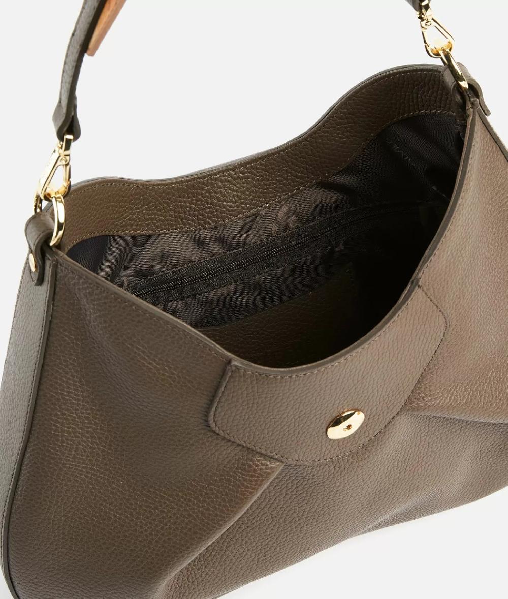 Alviero martini 1a classe Inspiring Bag borsa sottospalla grande Taupe Scuro Pezzi Unici