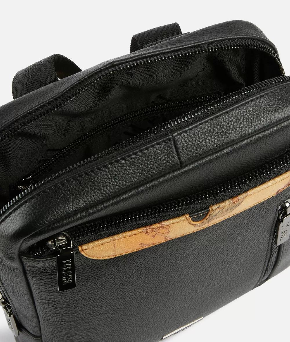 Alviero martini 1a classe Beta Leather bandoliera grande Nera Sconto