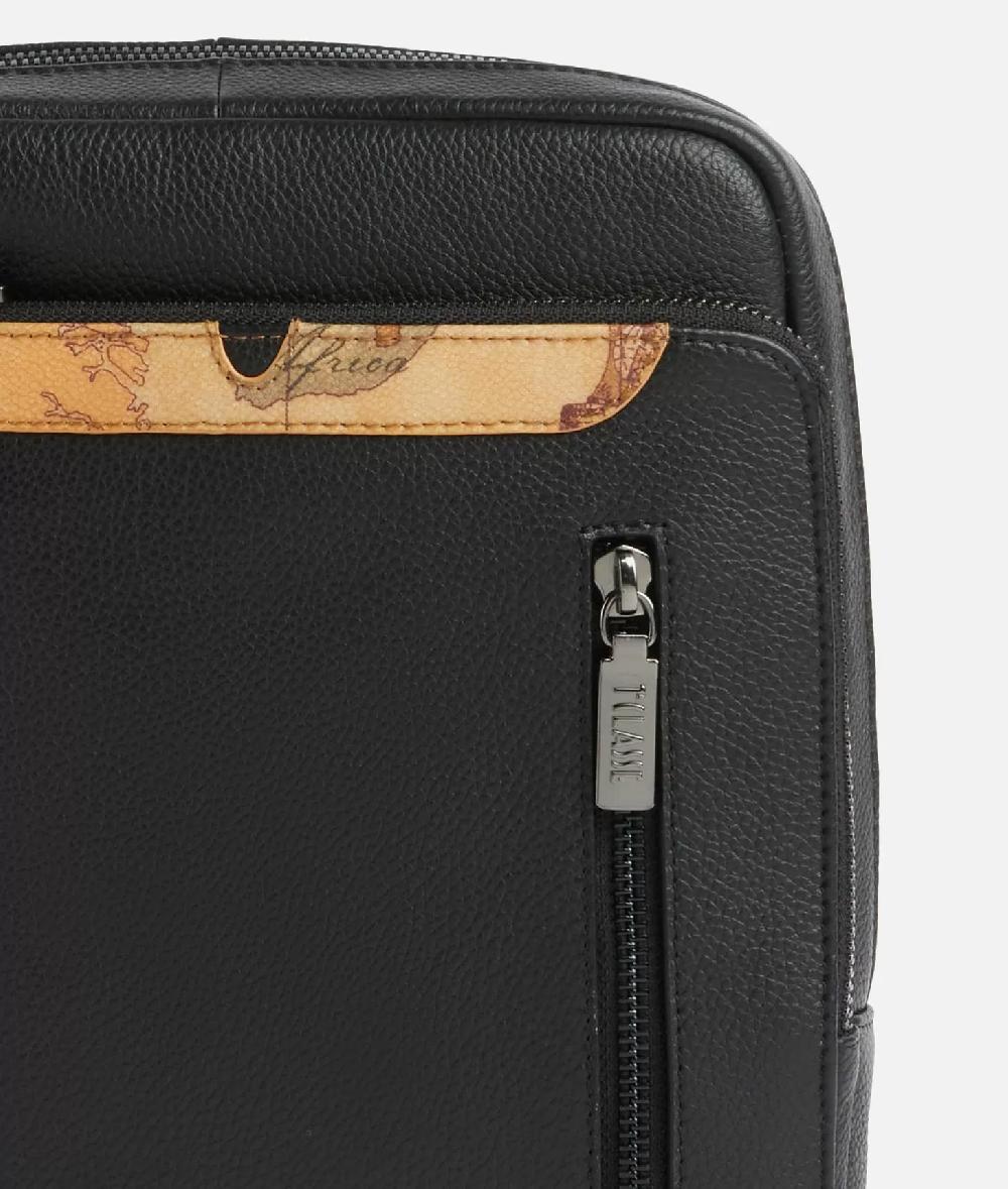 Alviero martini 1a classe Beta Leather bandoliera grande Nera Sconto