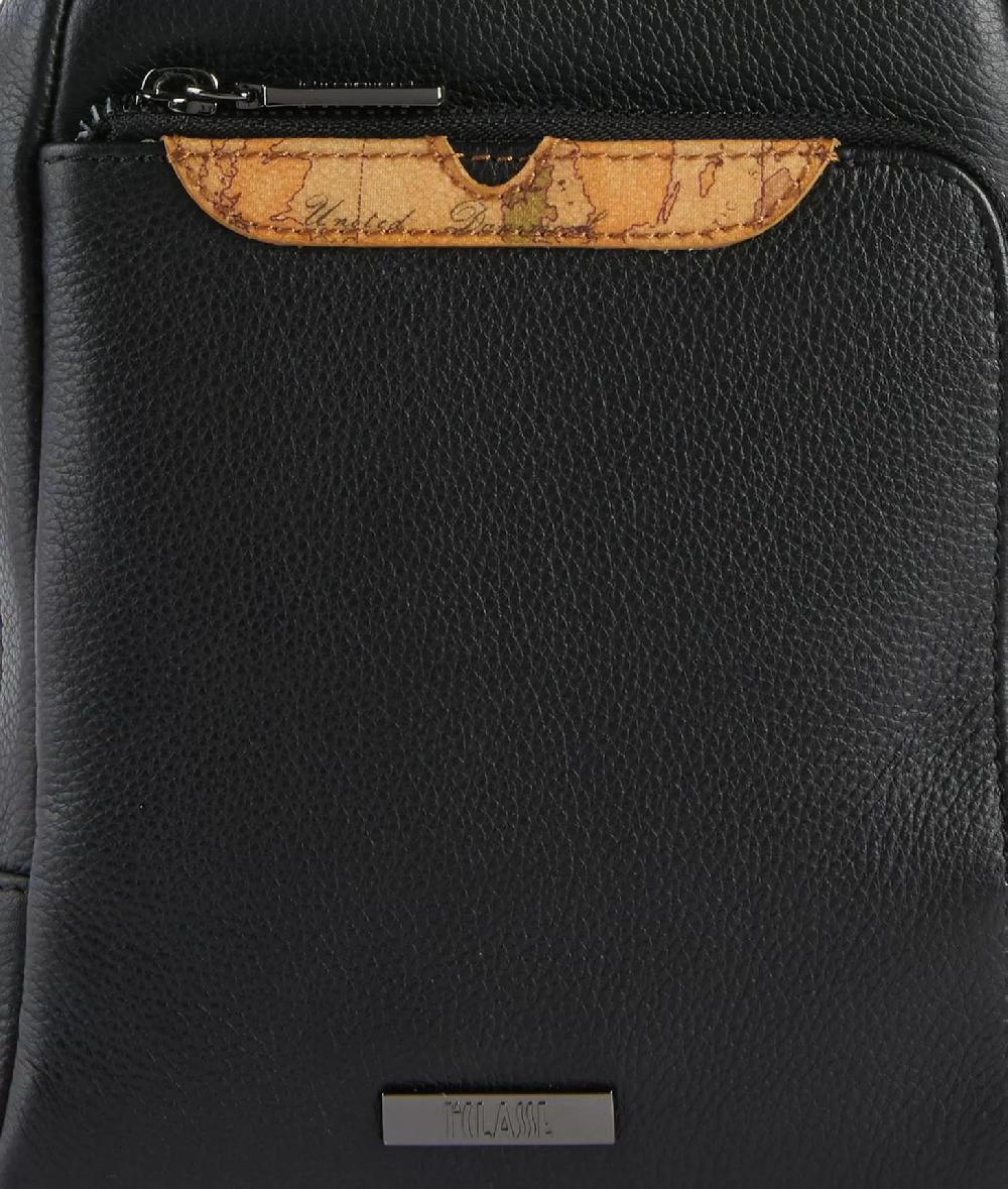Alviero martini 1a classe Beta Leather bandoliera piccola Nera Offerta