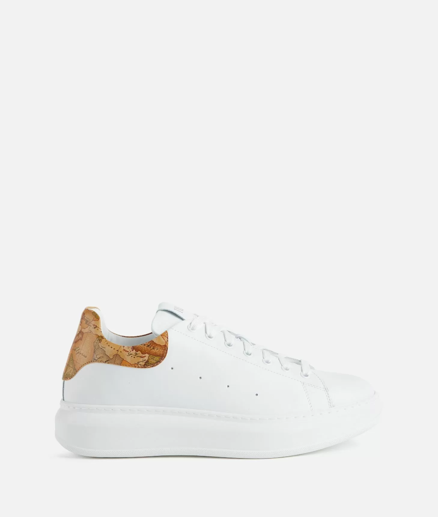 Alviero martini 1a classe Sneakers in pelle liscia Bianche