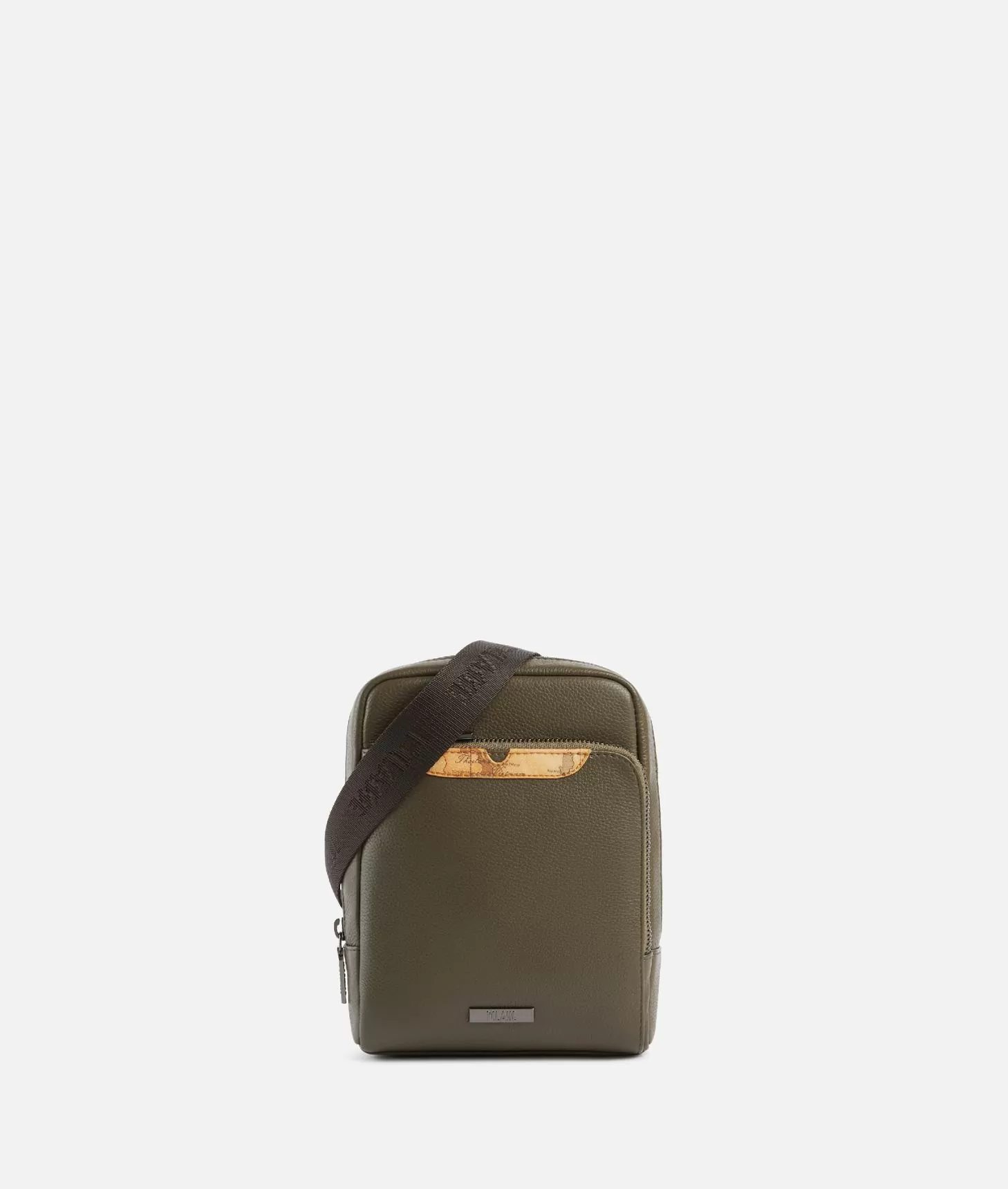 Alviero martini 1a classe Beta Leather bandoliera piccola Verde Militare