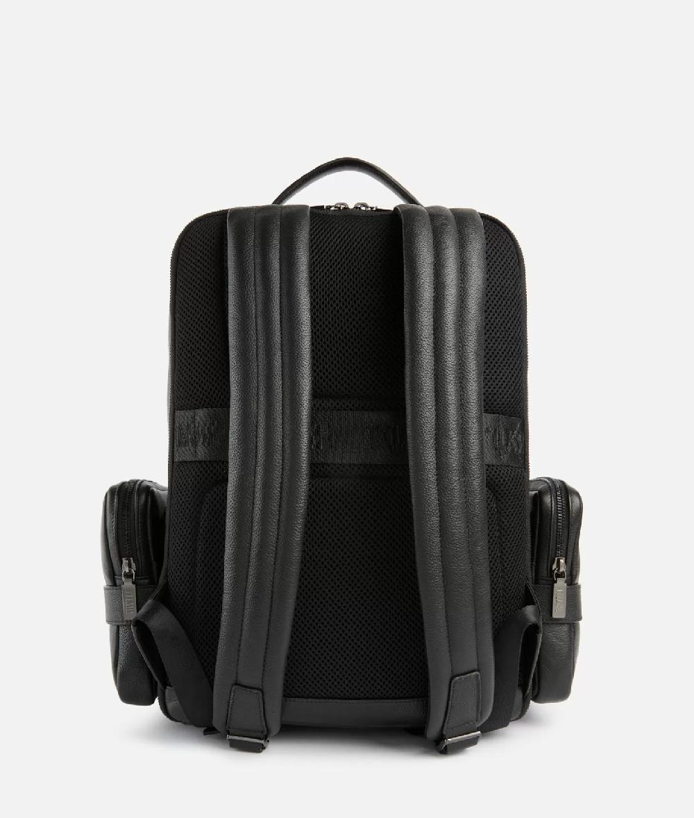 Alviero martini 1a classe Beta Leather zaino portacomputer Nero Vendita Economica