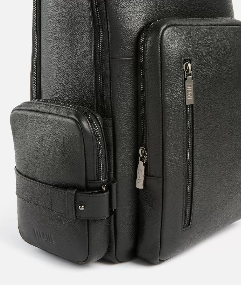 Alviero martini 1a classe Beta Leather zaino portacomputer Nero Vendita Economica