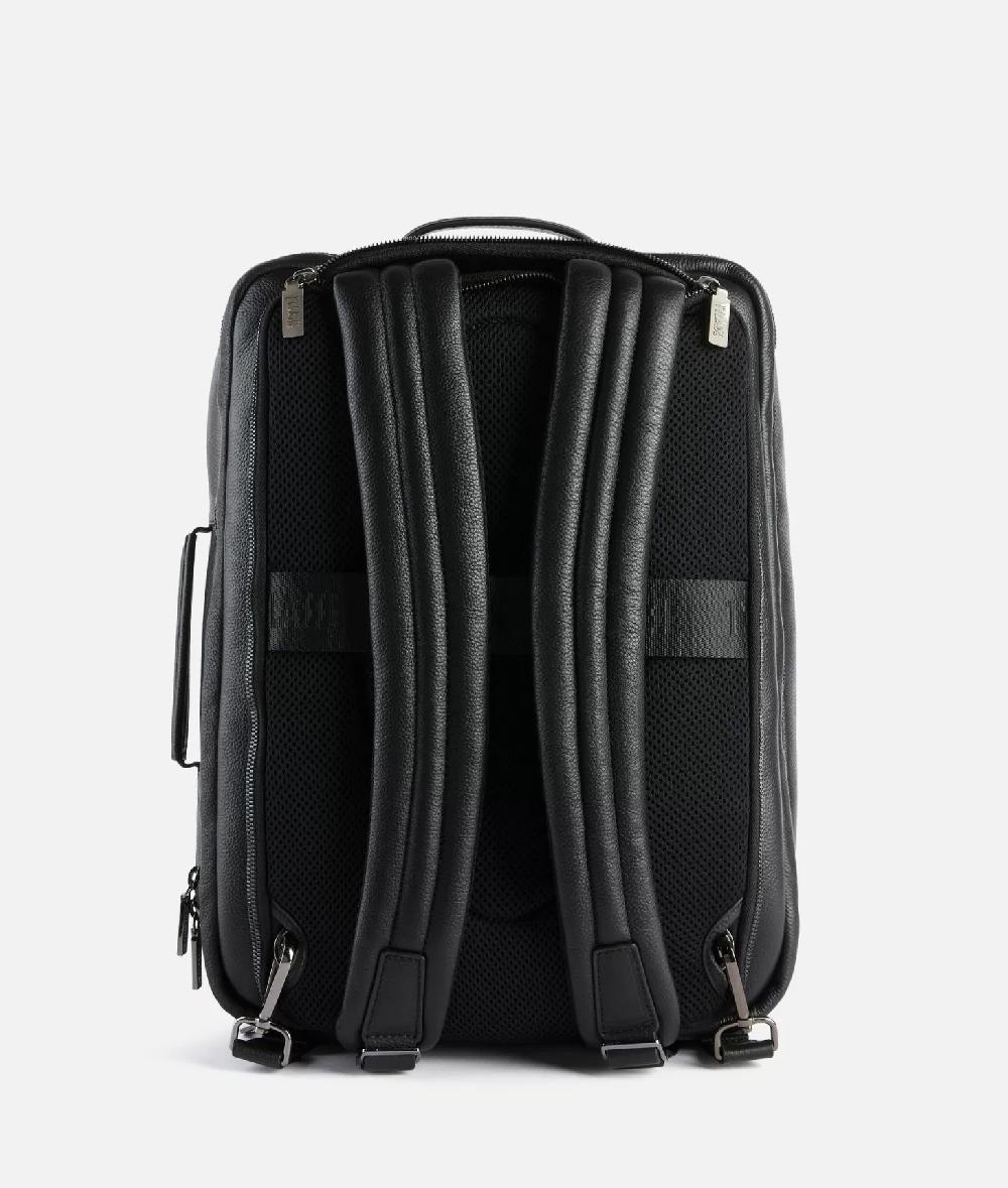 Alviero martini 1a classe Beta Leather zaino da viaggio tripla portabilità Nero Bestseller