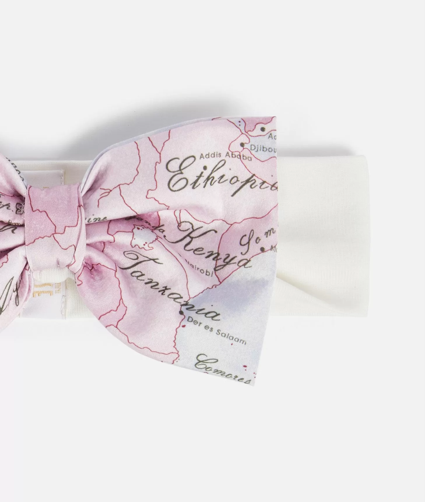 Alviero martini 1a classe Fascia per capelli con fiocco Geo Lady Rosa Presa