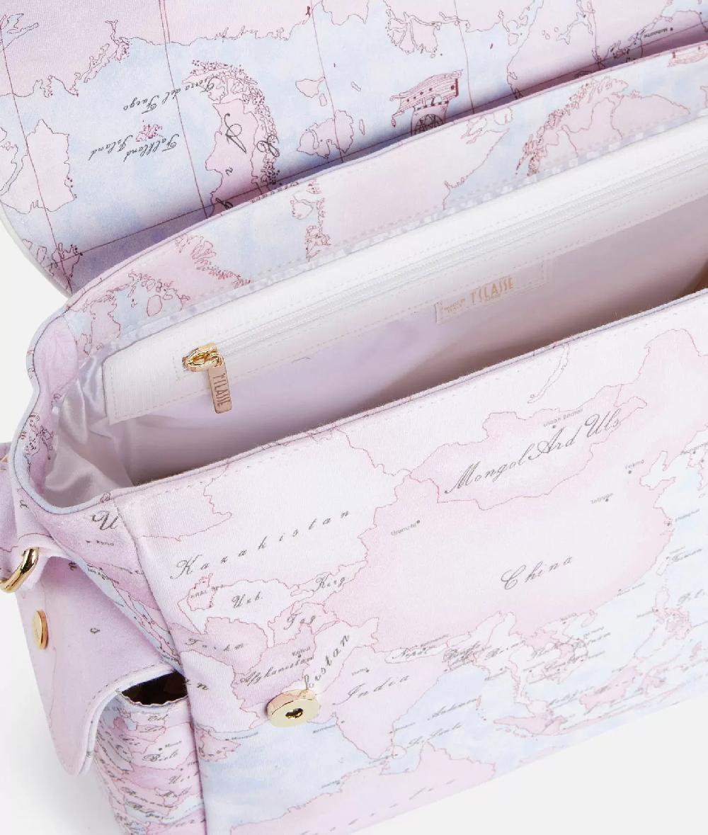 Alviero martini 1a classe Borsa a tracolla Geo Lady Rosa Offerta