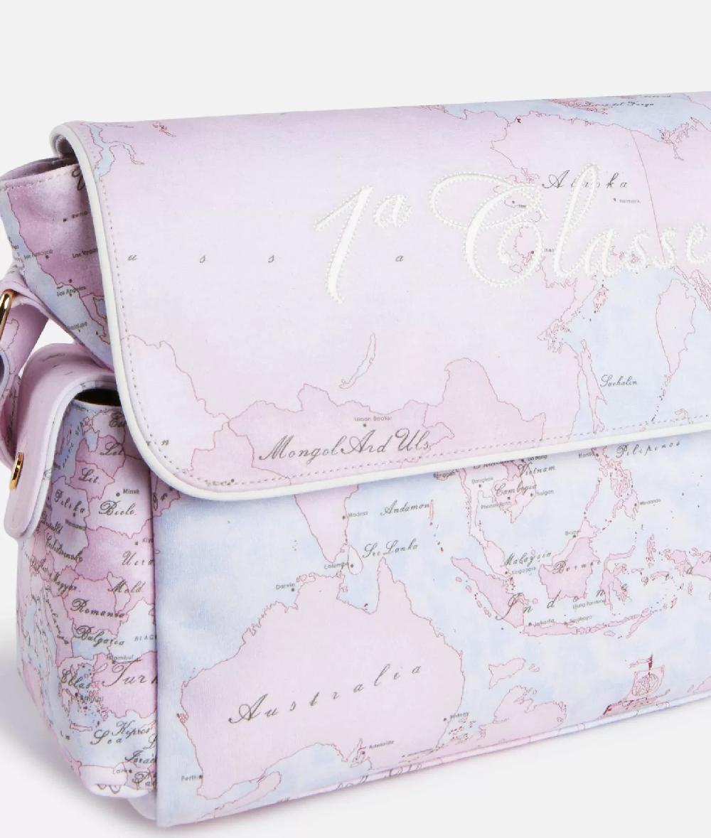 Alviero martini 1a classe Borsa a tracolla Geo Lady Rosa Offerta