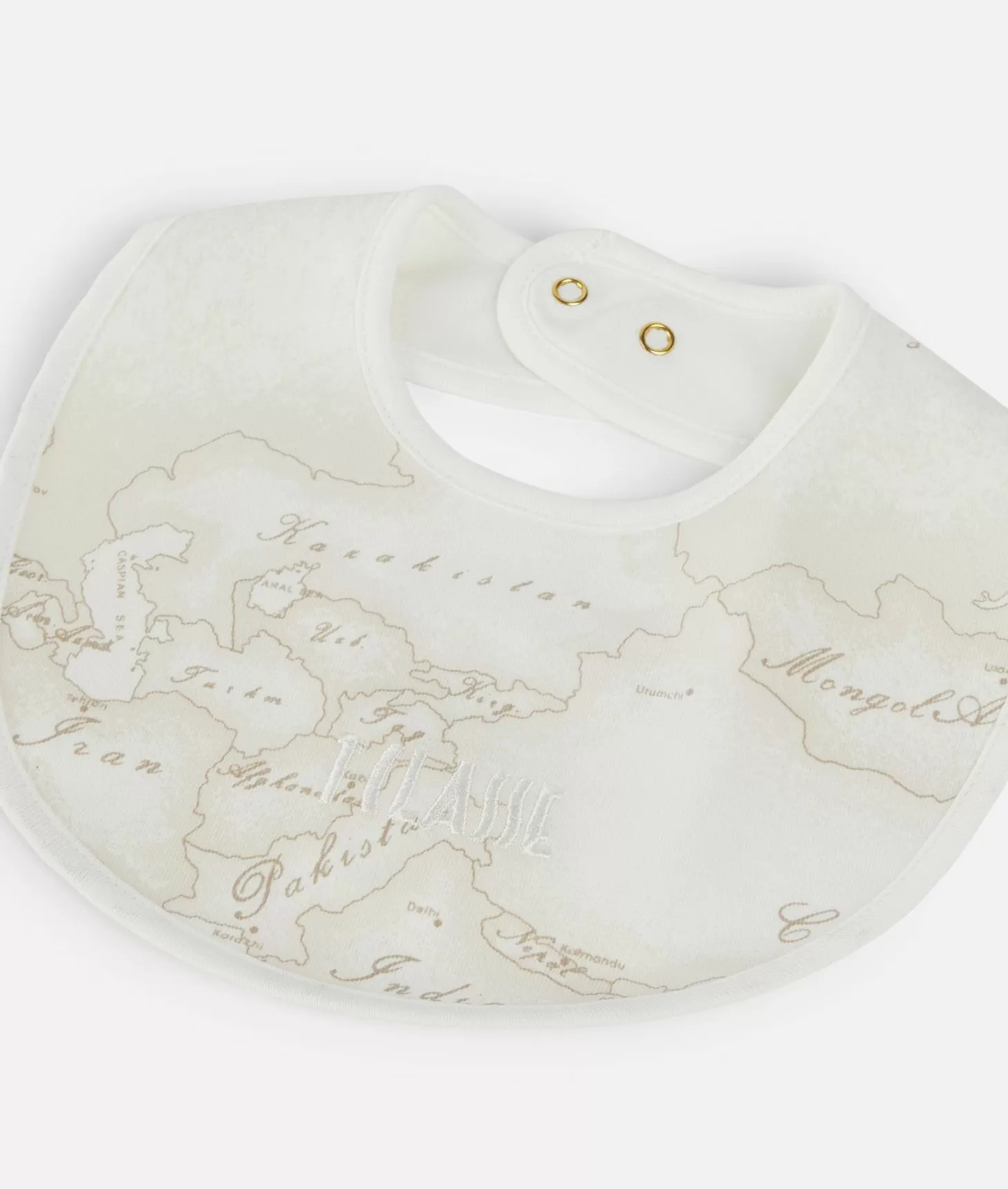 Alviero martini 1a classe Kit con tutina bavaglino e cappellino Geo White In Vendita