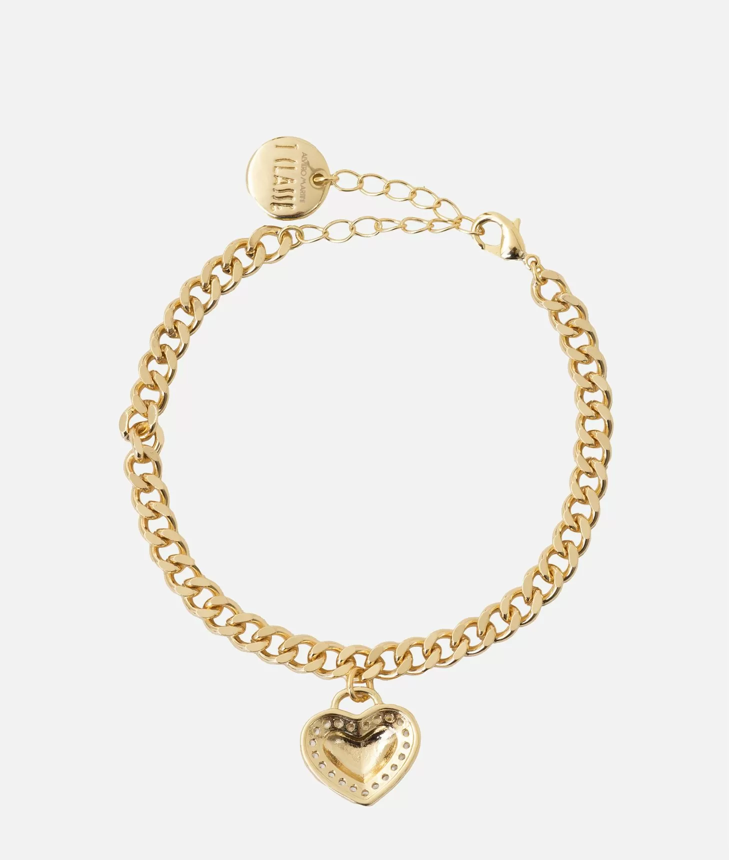 Alviero martini 1a classe Bracciale Cuore d'Inverno Oro Italia