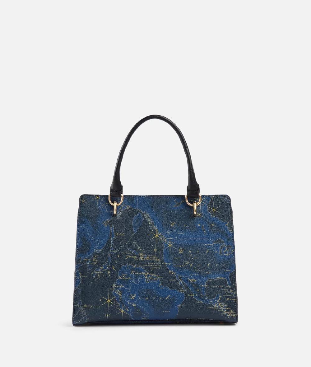 Alviero martini 1a classe Geo Midnight borsa a mano con tracolla Blu Notte Offerta