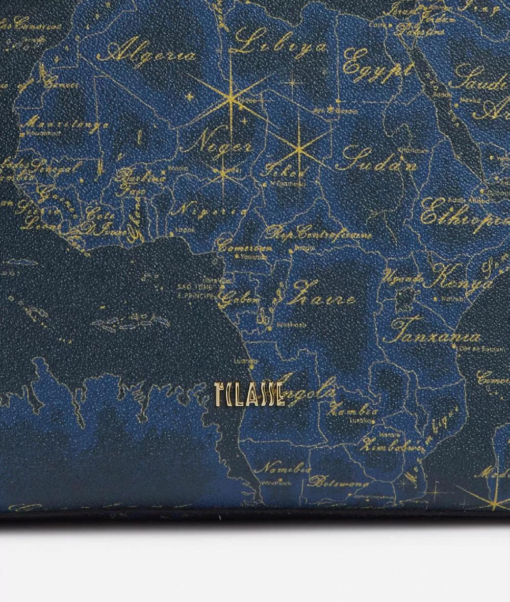 Alviero martini 1a classe Geo Midnight borsa a mano con tracolla Blu Notte Offerta