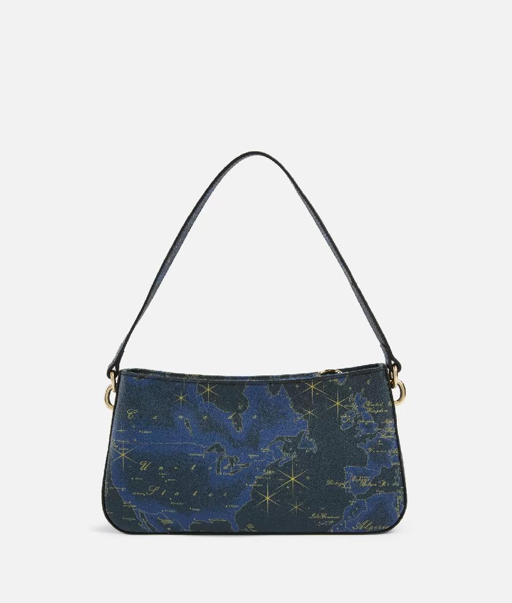 Alviero martini 1a classe Geo Midnight sottospalla con tracolla Blu Notte Economico